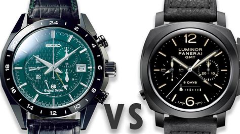 panerai vs grand seiko